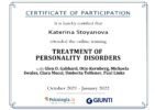 Treatment of personality disorders